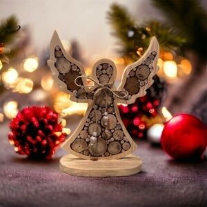 Handmade wooden Angel